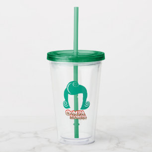 Oompa Loompa Hair Graphic Acrylic Tumbler