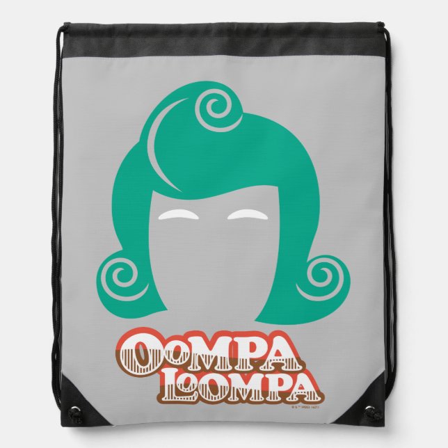 Oompa Loompa Hair Graphic Drawstring Bag (Front)