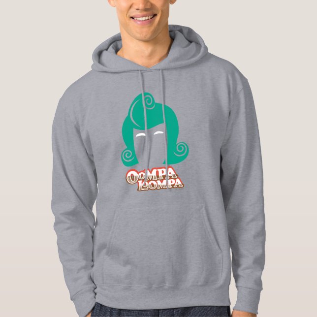 Oompa Loompa Hair Graphic Hoodie (Front)