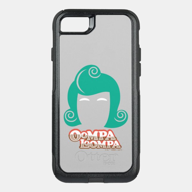 Oompa Loompa Hair Graphic Otterbox iPhone Case (Back)