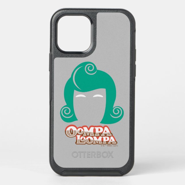Oompa Loompa Hair Graphic Otterbox iPhone Case (Back)