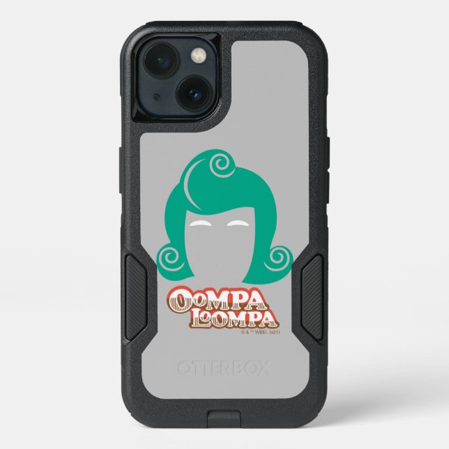 Oompa Loompa Hair Graphic Otterbox iPhone Case (Back)