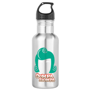 Oompa Loompa Hair Graphic Stainless Steel Water Bottle