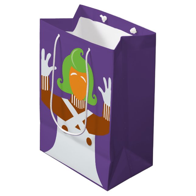 Oompa Loompa Hands Up Medium Gift Bag (Front Angled)