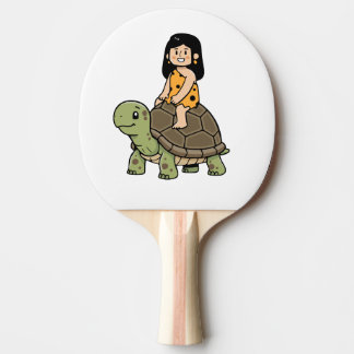 Oona and the Tortoise Ping Pong Paddle