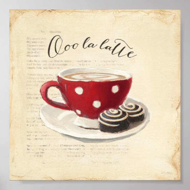 Ooo La Latte Poster (Front)