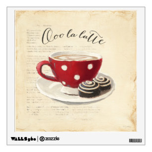 Ooo La Latte Wall Decal