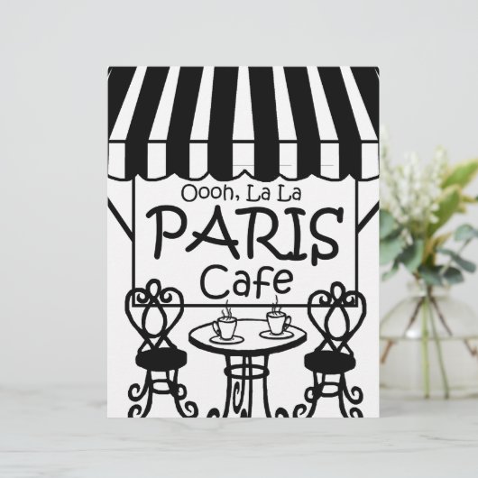 Oooh La La Paris Cafe (Standing Front)