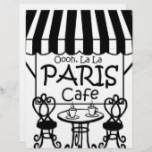 Oooh La La Paris Cafe (Front/Back)