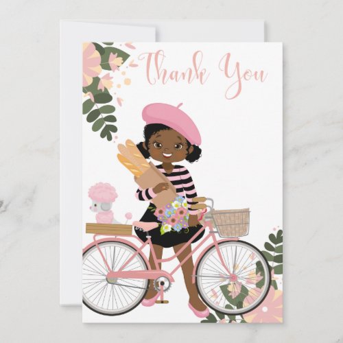 Ooooh Lala Thank You Card 