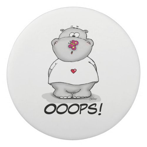Ooops Eraser _ Cute Hippo Eraser