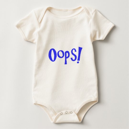 Oops! Baby Bodysuit