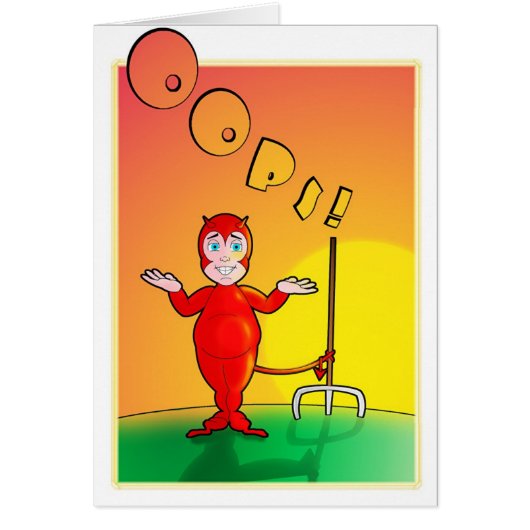 Oops! Cards (Front)