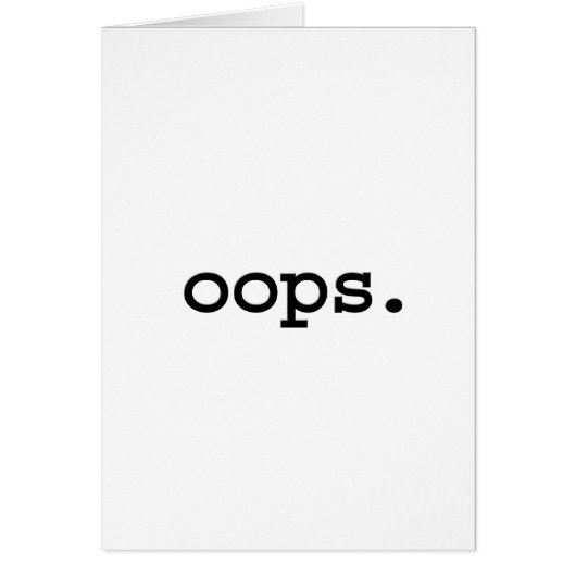 oops. cards (Front)
