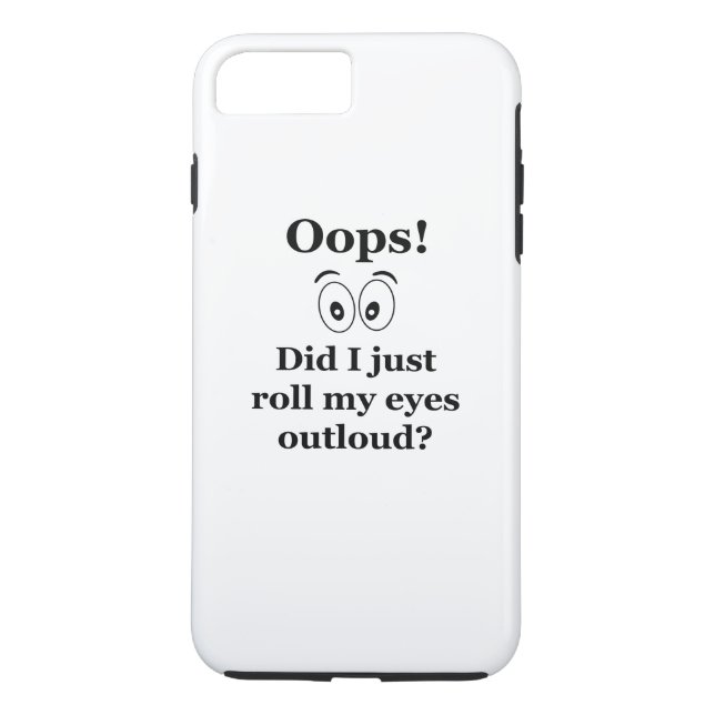 Oops! Case-Mate iPhone Case (Back)