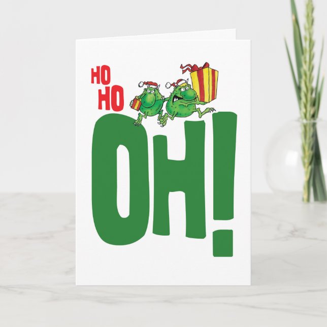 Oops Chhristmas Holiday Card (Front)