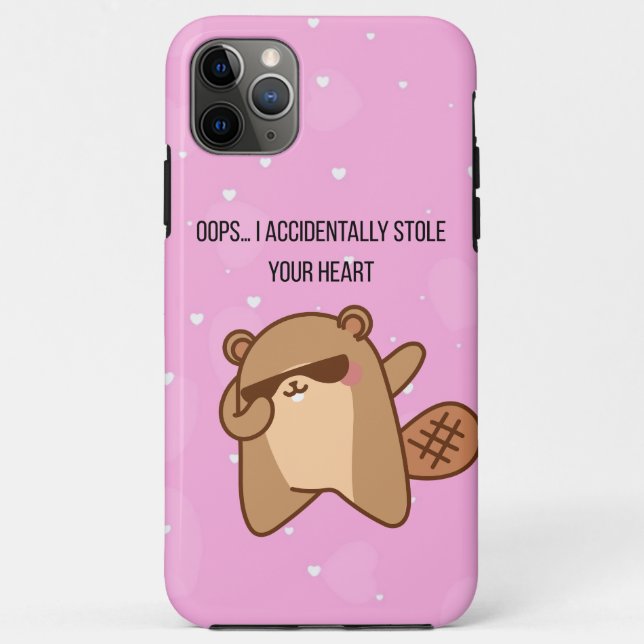 Oops… I Accidentally Stole Your Heart Phone Case  (Back)