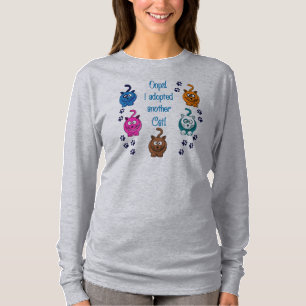 Oops! I Adopted Another Cat! Women's Hoodie T-Shirt