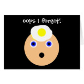 oops! I forgot! (Front Horizontal)