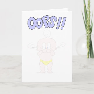 oops, I forgot your birthday Card