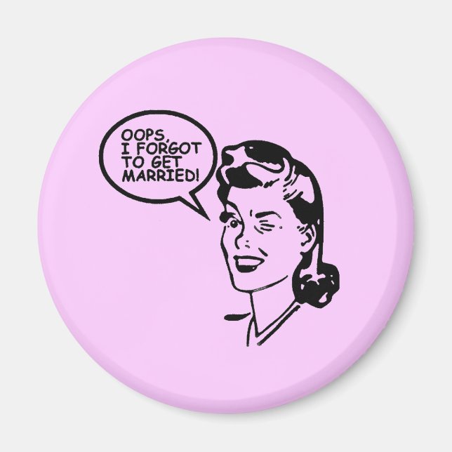 oops iforgot - Customized Magnet (Front)