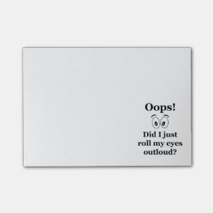 Shut Up Funny Snarky Office Supplies Insult Joke Post-it Notes