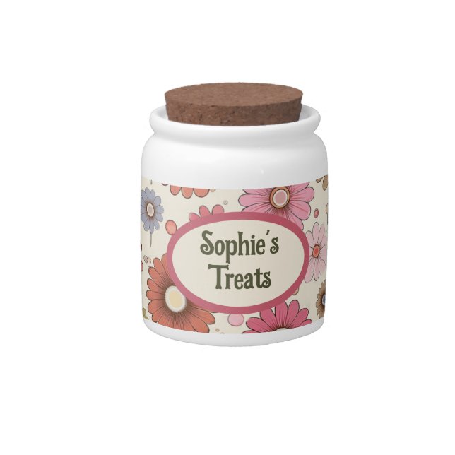 Oopsie Daisy Candy Jar (Front)