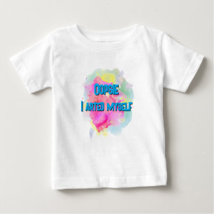 “Oopsie I arted myself” kids funny T-Shirt
