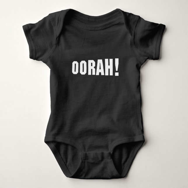 OORAH! BABY BODYSUIT (Front)