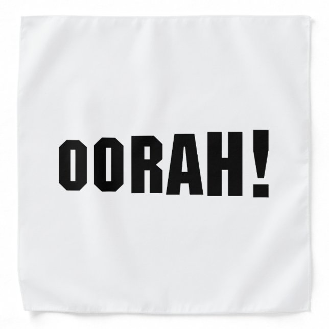 OORAH! BANDANA (Front)