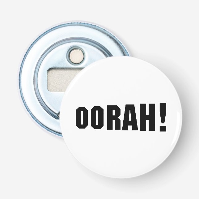 OORAH! BOTTLE OPENER (Front)