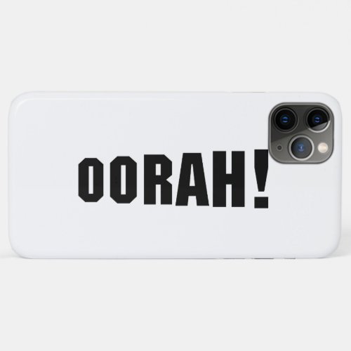 OORAH iPhone 11 PRO MAX CASE