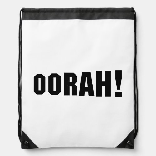 OORAH DRAWSTRING BAG
