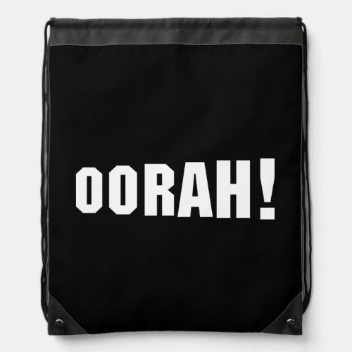 OORAH DRAWSTRING BAG