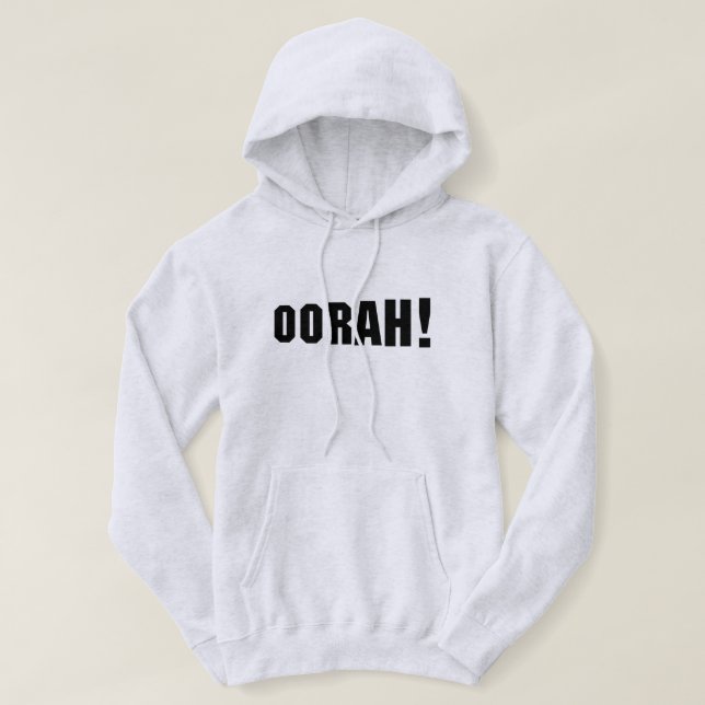 OORAH! HOODIE (Design Front)