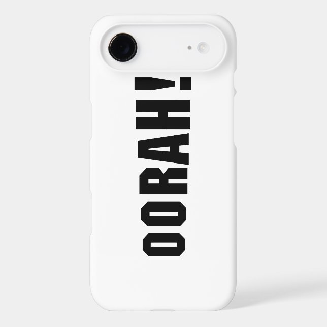 OORAH! IPHONE CASE (Back)