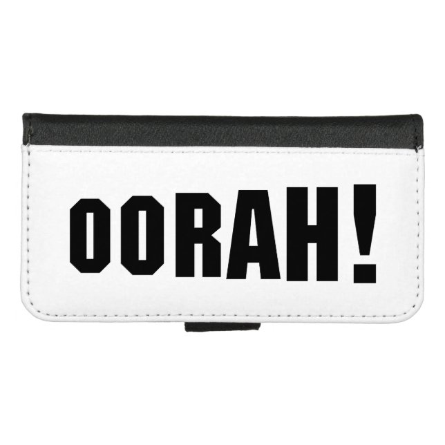 OORAH! iPhone WALLET CASE (Front (Horizontal))