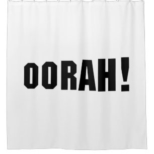 OORAH! SHOWER CURTAIN