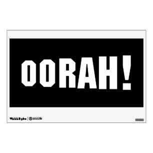 OORAH! WALL DECAL