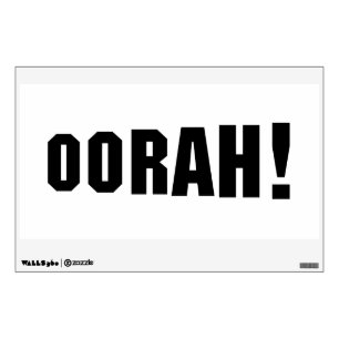 OORAH! WALL DECAL