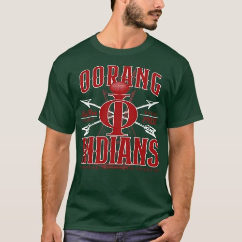 Oorang Indians Football T_Shirt