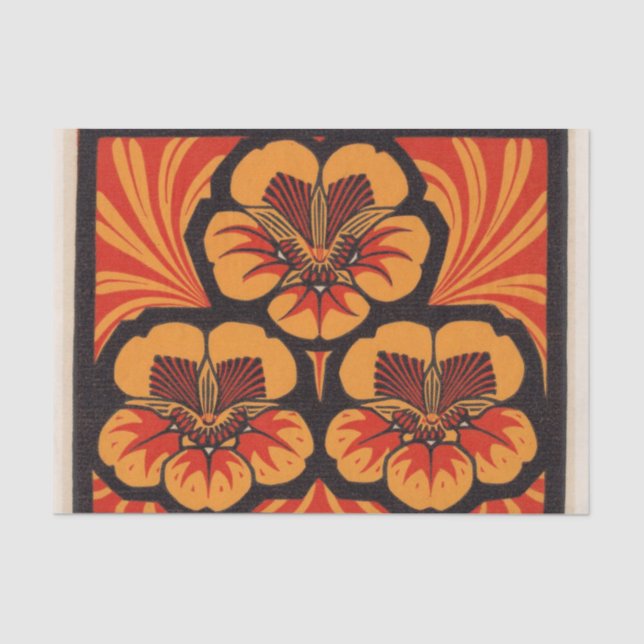 Oost-Indischekers by Julie de Graag  Tissue Paper (Front)