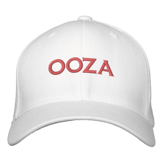OOZA EMBROIDERED BASEBALL CAP (Front)