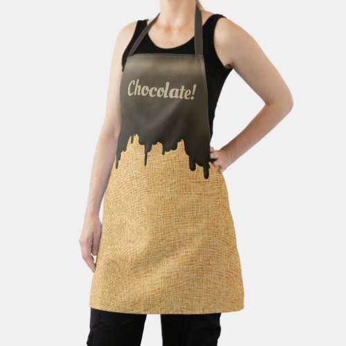 Oozing Chocolate for the Candy Maker Apron