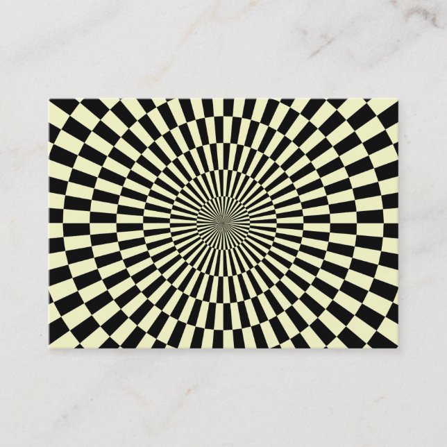 Op Art 07 Business Card (Front)