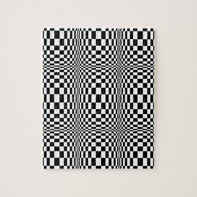 OP -Art #1 at Emporio Moffa Jigsaw Puzzle (Vertical)