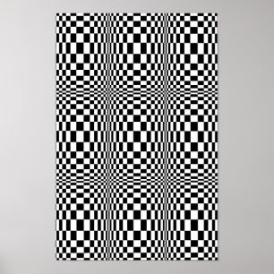 OP -Art #1 at Emporio Moffa Poster