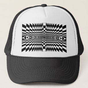 Op Art #217 Trucker Hat