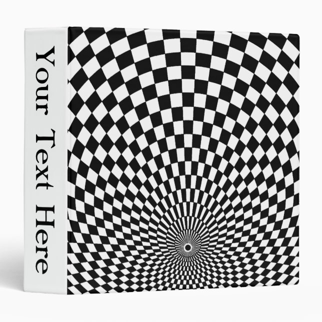 OP -Art #2 at Emporio Moffa 3 Ring Binder (Front/Spine)