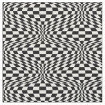 Op Art Checkerboard Fabric